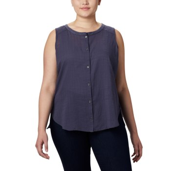 Columbia Ženske Košulje - Summer Ease Sleeveless Plus Size Tamnoplave | RUIT-80921